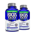 2 pack Focus Factor Extra Strength 120 Count - Brain Supplement for Memory, Concentration and Focus - Complete Multivitamin with DMAE, Vitamin D, DHA