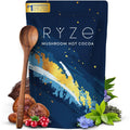 RYZE Mushroom Hot Cocoa with Melatonin, Reishi & L-Theanine, 20 Servings
