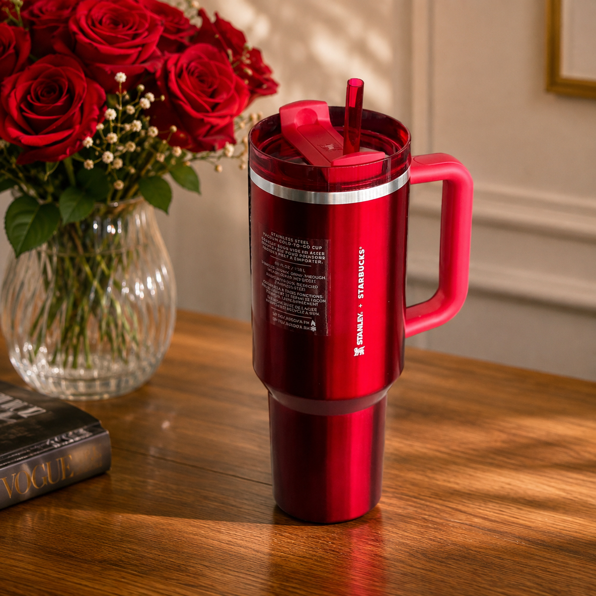 Stanley x Starbucks Holiday Red 40oz Tumbler Cup