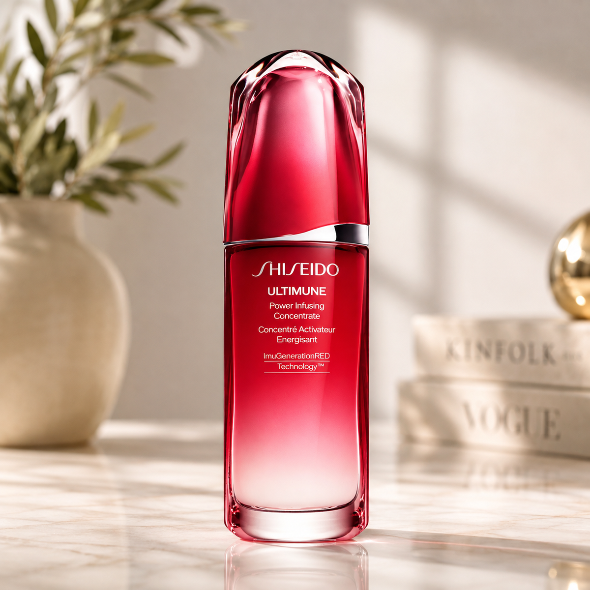NEW PACKAGG EXP2028 XL SHISEIDO ULTIMUNE Power Infusing Concentrate 3.3oz 100ml