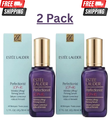 2 Pack Estee Lauder Perfectionist CP+R Serum 50ml Each Anti-Aging