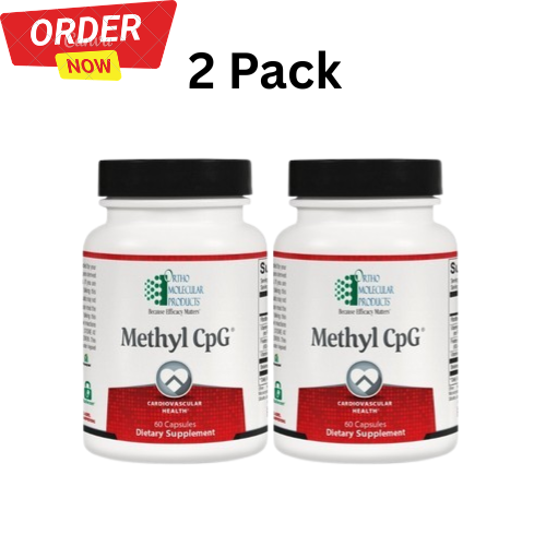 (2 Pack) Methyl CPG-Ortho Molecular- Dietary Supplement (60 Caps)