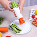 Kitchen Gadget Cucumber Strip Cutter Stainless Steel