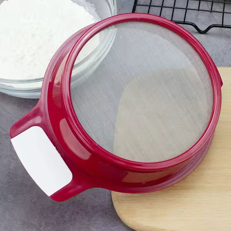Flour Filter Sieve 60 Mesh Ultra-Fine Baking Tools Hand-Held Stainless