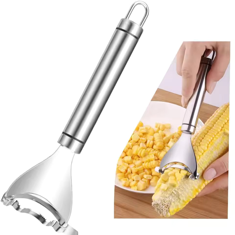 Corn Peeler Stripper For Corn On The Cob Remover Tool,Stainless Steel