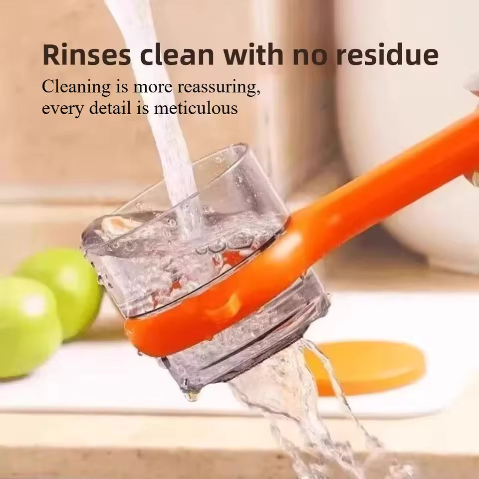 Multi-functional Fruit Vegetable Peeler with Peel Storage No Splashing