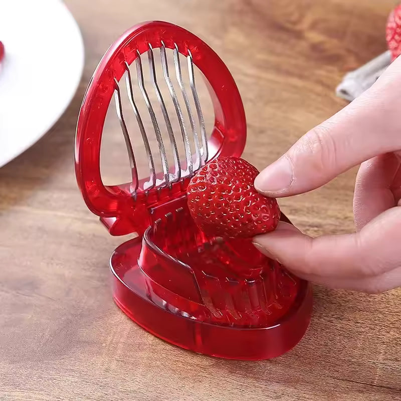 Strawberry Slicer Cutter Strawberry Corer Strawberry Huller Fruit