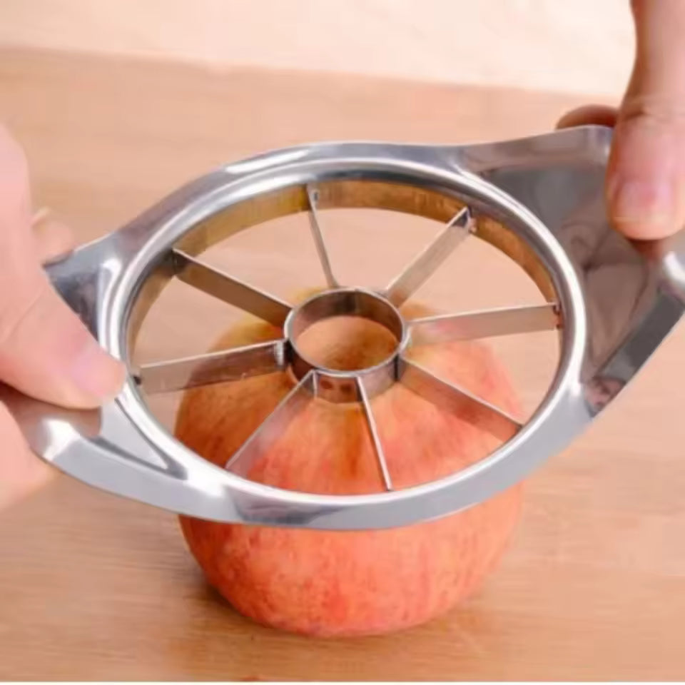 1PCS Stainless steel fruit slicer, apple slicer, 6-point apple slicer