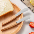 1/2pcs Stainless Steel Butter Knife Western Cutlery Bread Jam Knife