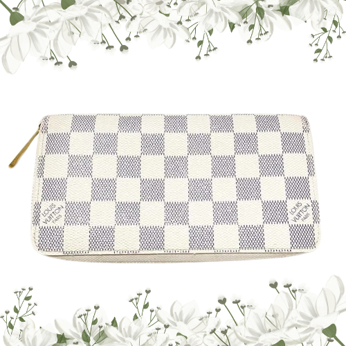 Louis Vuitton Long Wallet Damier Azur Zippy Wallet