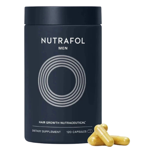 Nutrafol Men's Hair Growth Supplement – Daily Hair & Scalp Wellness Formula | 120 Capsules