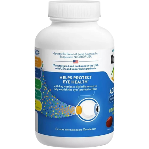 Bausch & Lomb Ocuvite Eye Vitamin & Mineral Supplement Adult 50+ softgels