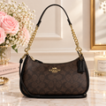 Coach CA548 Teri Shoulder Bag In Signature Canvas