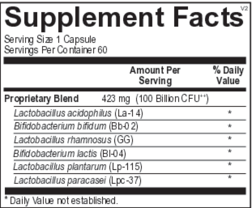 Ortho Biotic 100 Supplement