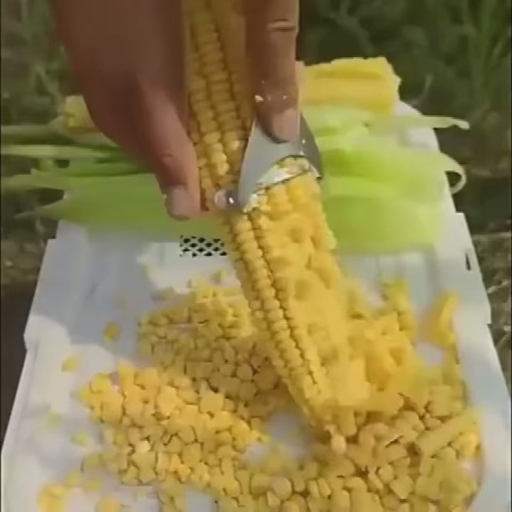 Corn Peeler Stripper For Corn On The Cob Remover Tool,Stainless Steel