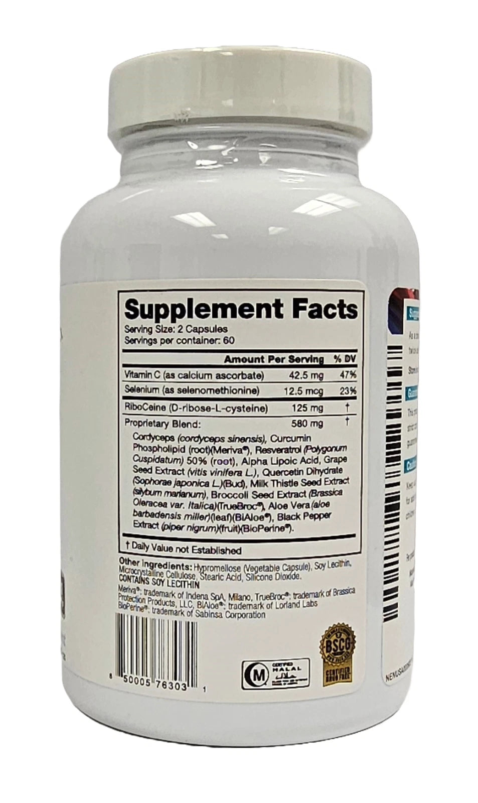 NEW Cellgevity, Riboceine Technology, 120 Capsules, 30-Day Supply Free shipping
