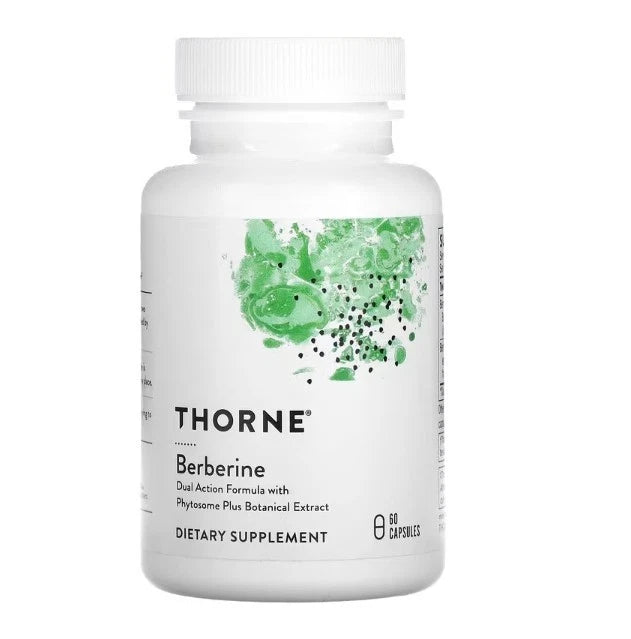 Thorne, Berberine, 1,000 mg per serving (500 mg per capsule), 60 Capsules