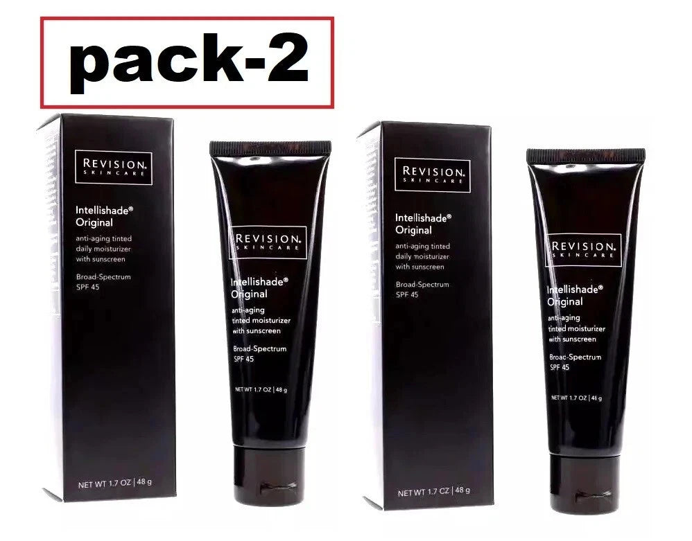2 Pack - Revision Skincare Intellishade Original 1.7 oz Tinted Moisturizer SPF45