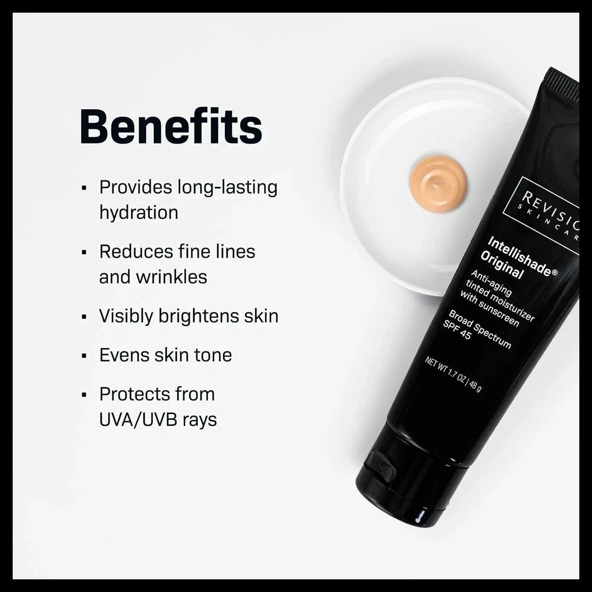 2 Pack - Revision Skincare Intellishade Original 1.7 oz Tinted Moisturizer SPF45