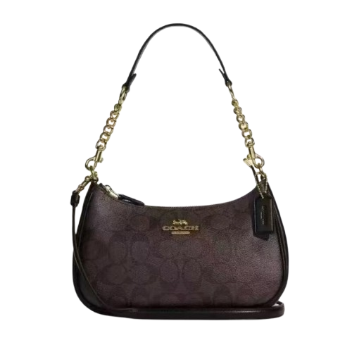 Coach CA548 Teri Shoulder Bag In Signature Canvas