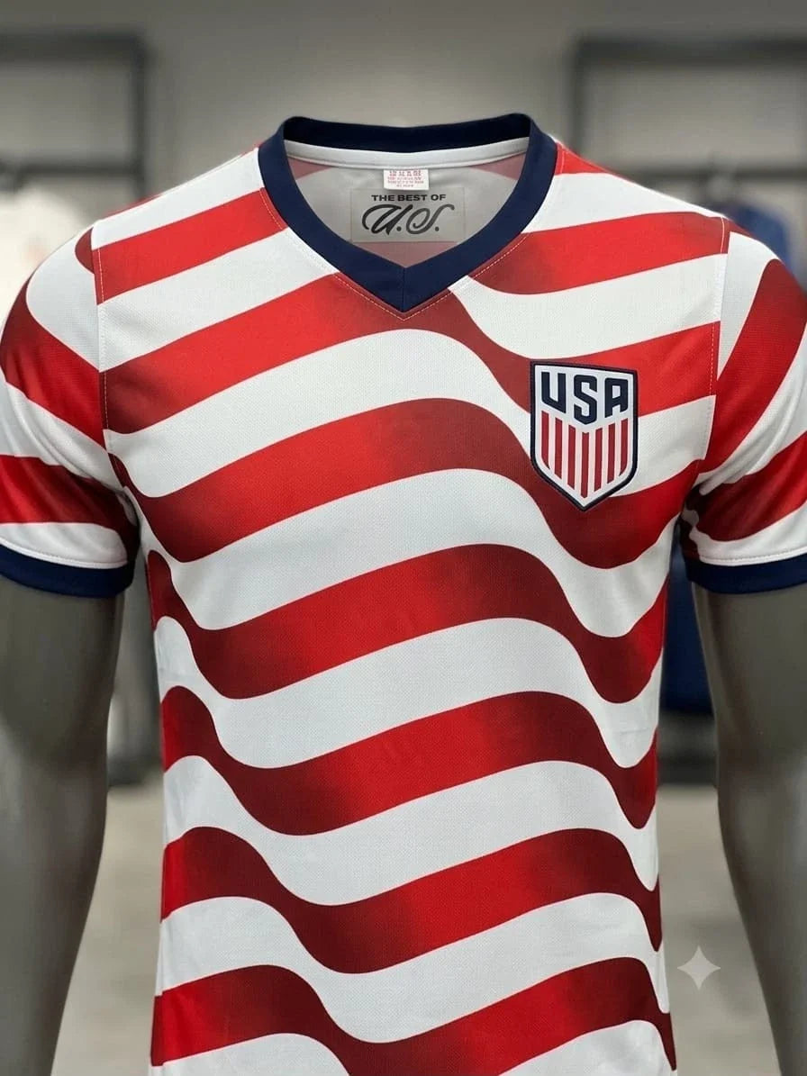 2026 USA National Team Soccer Jersey Home Kit World Cup Shirt Mens S M L XL