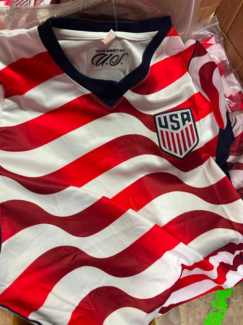 2026 USA National Team Soccer Jersey Home Kit World Cup Shirt Mens S M L XL