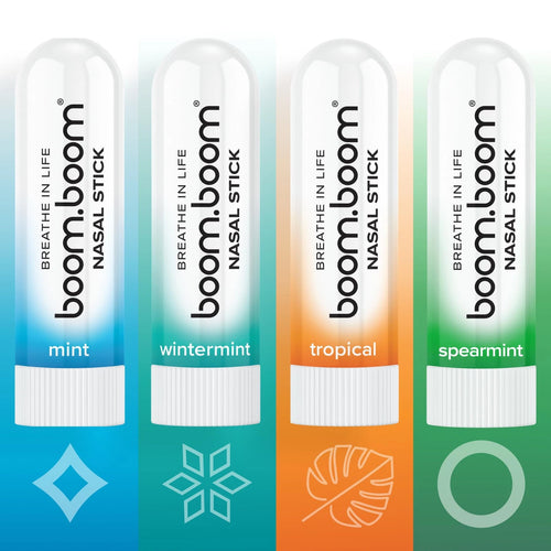 BoomBoom Nasal Stick | Vapor Flow Technology | Cool Refreshing Sensation |...