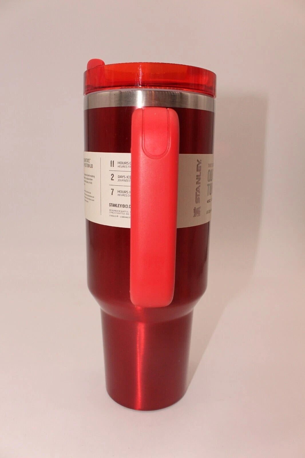 Stanley Starbucks Tumbler Quencher 40oz H2.0 Flowstate Red