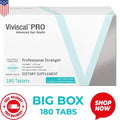 VIVISCAL PRO - Professional Hair Growth Tablets 180 Fast shipping